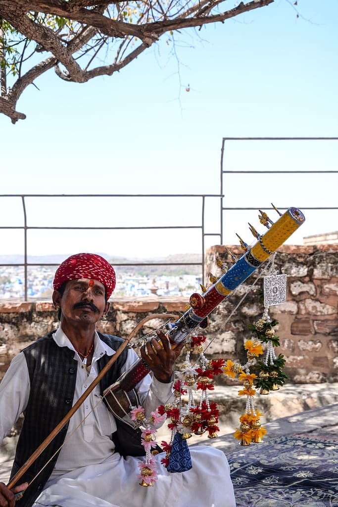 Music traditionnelle Jodhpur, Inde