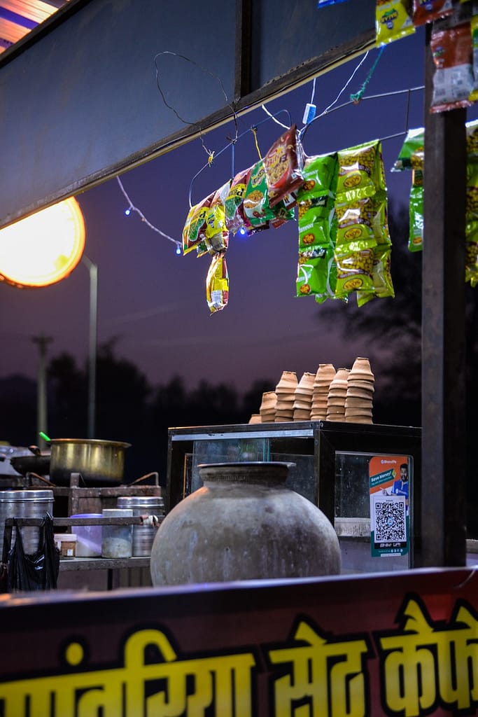 Pause thé massala à Ranakpur