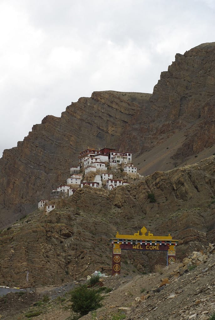 Monastère de Key, le plus grand du Spiti.