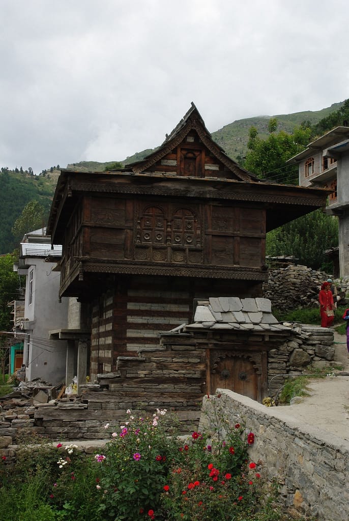 Village de Roghi - Kinnaur, nord de l'inde