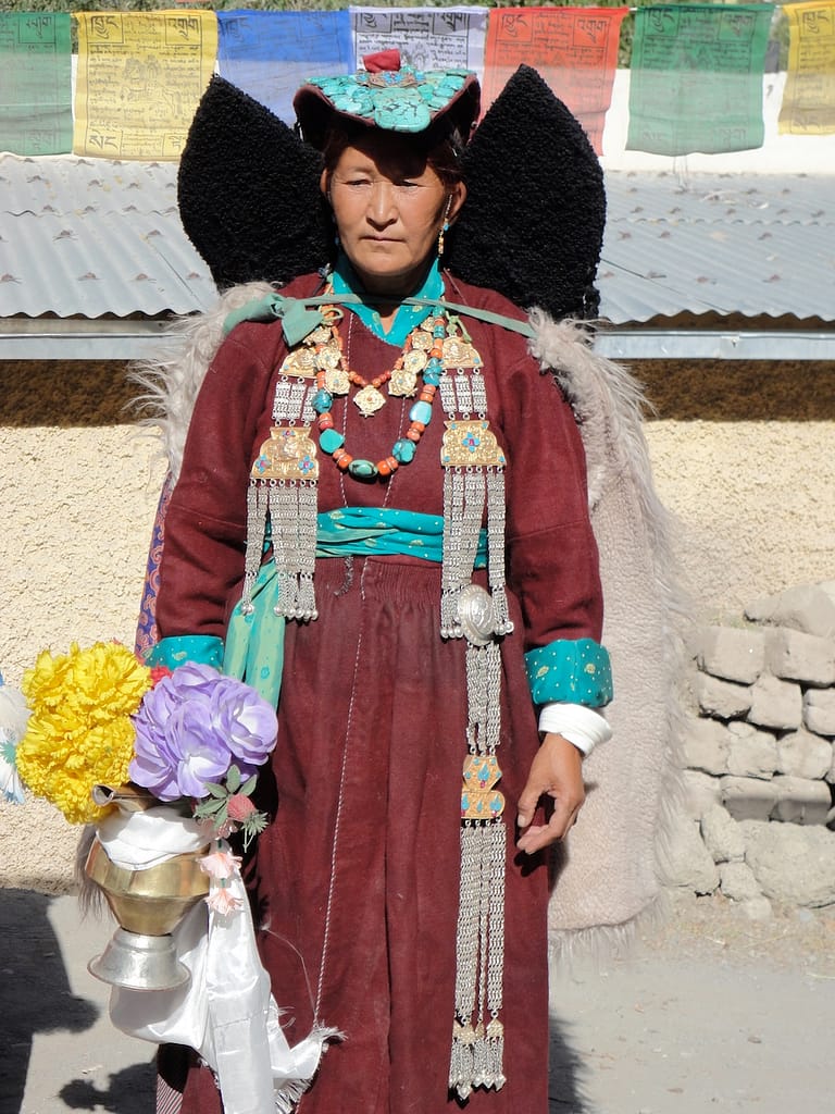 Tenue traditionnelle Ladakhie