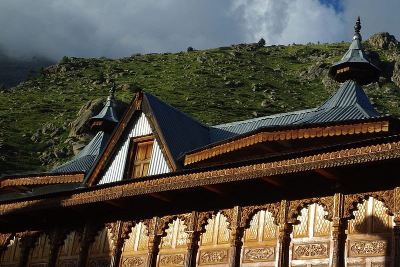 Architecture Kinnauri, Kinnaur, Inde du Nord