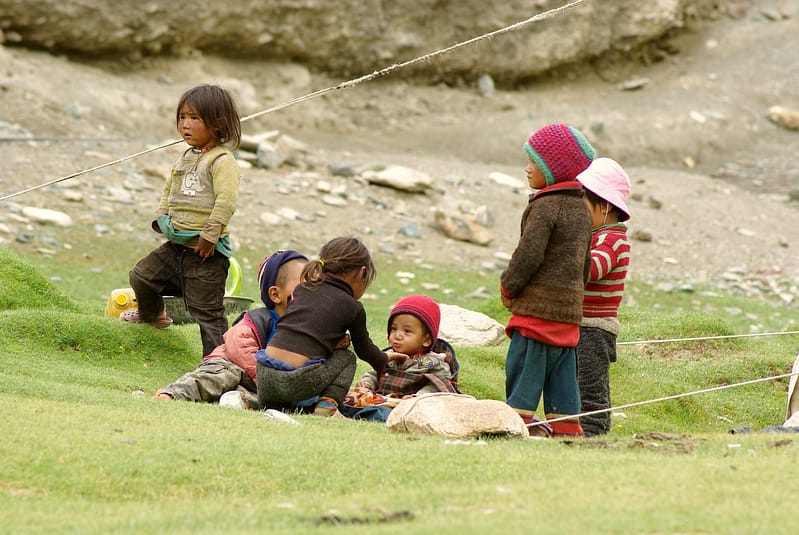 Enfants Ladakhis