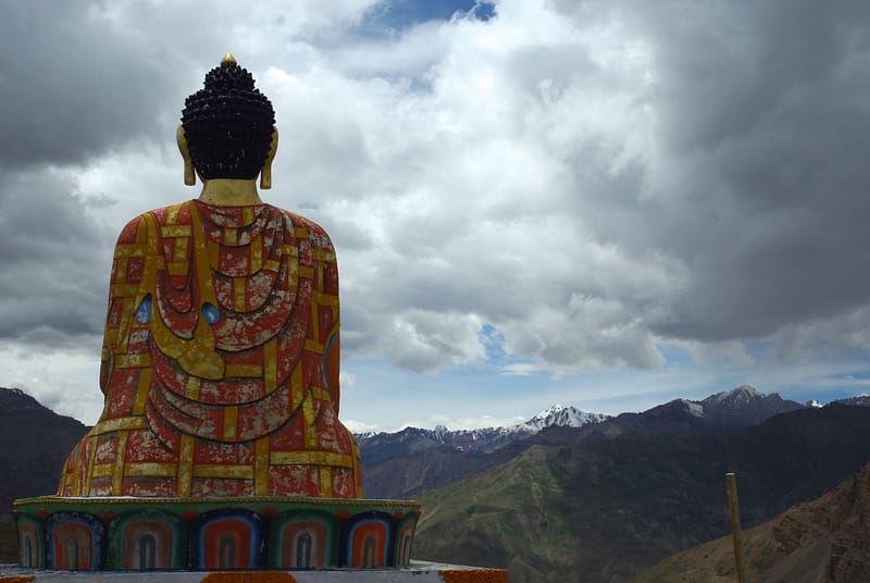 Statue de Bouddha à Sangla - Spiti - Inde du Nord