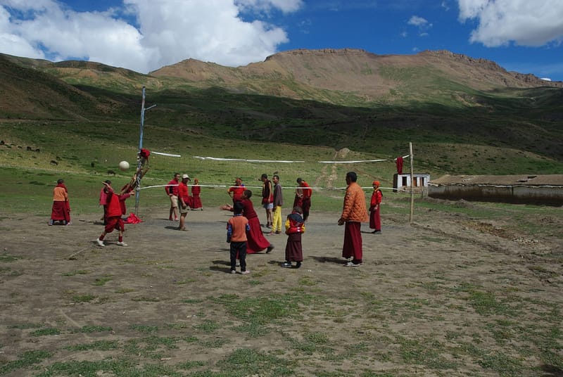 Près du monastère Komic - Spiti - Inde du Nord